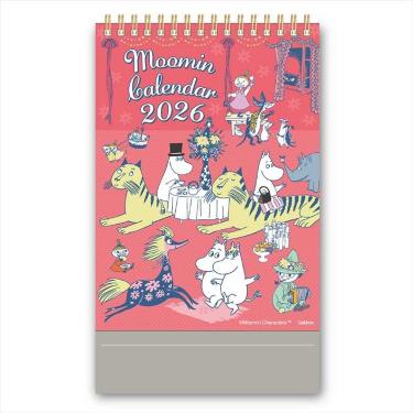 2026年1月始まりカレンダー 卓上 ムーミン オールスター
