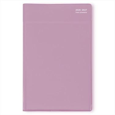 2025年10月始まり 週間バーチカル A5変型 ツイン手帳 ラベンダー