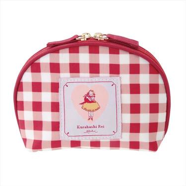 シェルポーチ くらはしれい レッド