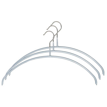 人体ハンガー 3本組 シルバー マワ