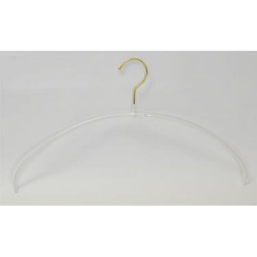 人体ハンガー スリム ゴールドフレーム ホワイト マワ