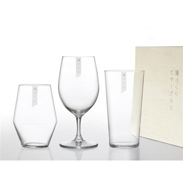 【新品未使用品】2P うすはり　グラス　ペア　未使用品 生涯を添い遂げるグラス MIZUグラス ペアセット レトロウェイブ