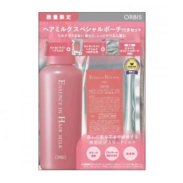 エッセンスインヘアミルク本体+つめかえ+巾着付きセット【数量限定】