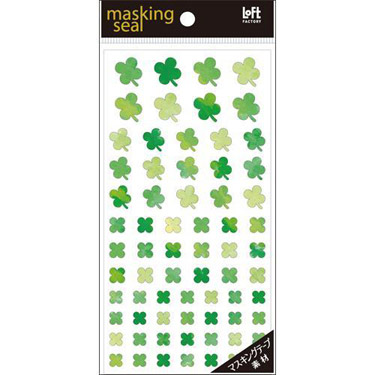 マスキングシール クローバー【ロフト限定】