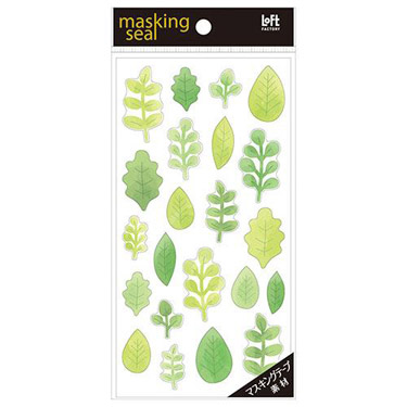 おおきめシール リーフ【ロフト限定】