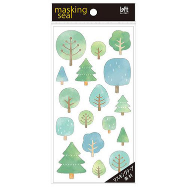 おおきめシール ツリー【ロフト限定】