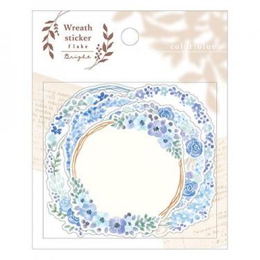 リースステッカー フレーク ブライト ブルー【ロフト限定】