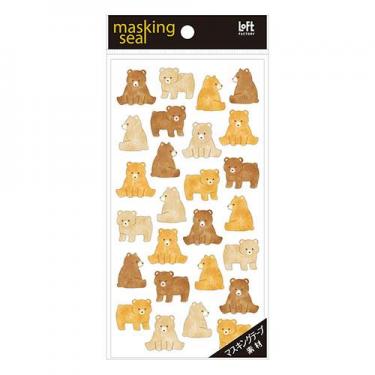マスキングシール ネコ【ロフト限定】: ステーショナリー