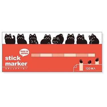 スティックマーカー 黒猫