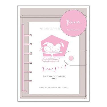 バイン クリアバインダー スライド A6 ピンク