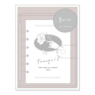 バイン クリアバインダー スライド A6 クリア