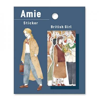 アミ ステッカー ブリティッシュガール