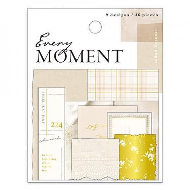 エブリモーメントステッカーF ベージュ