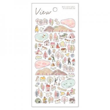 ビューステッカー 午後4時