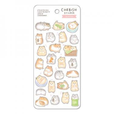 チェリッシュステッカー ハムスター