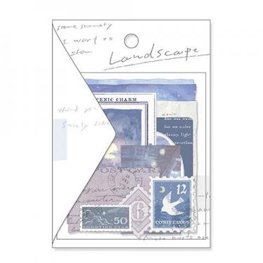 ランドスケープステッカー フレーク 月明かり