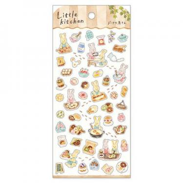 リトルキッチンステッカー ドーナツ屋さん