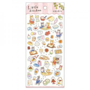 リトルキッチンステッカー 洋菓子屋さん