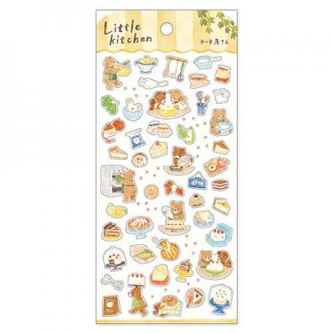 リトルキッチンステッカー ケーキ屋さん