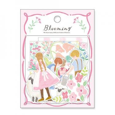 ブルーミングステッカー pink