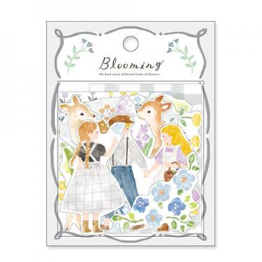 ブルーミングステッカー gray