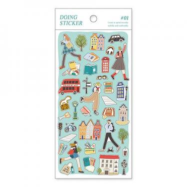 ドゥーイングステッカー study