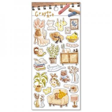 クレヨンアートステッカー インテリア