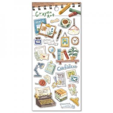 クレヨンアートステッカー ステーショナリー