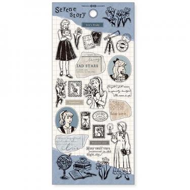 セリーンストーリーステッカー アイリスのお勉強