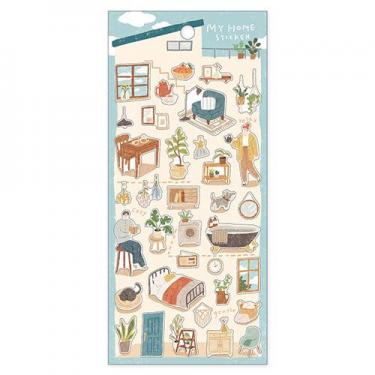 マイホームステッカー 水やりタイム