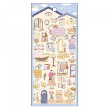 マイホームステッカー お着替えタイム