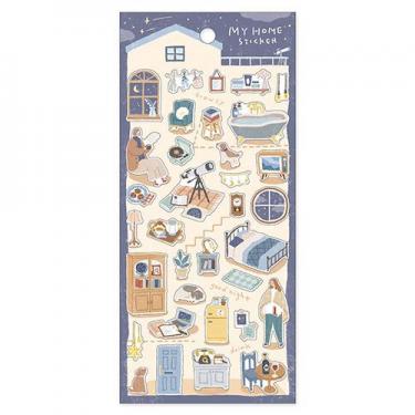 マイホームステッカー 星空タイム