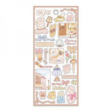 フワガーリーステッカー おでかけ