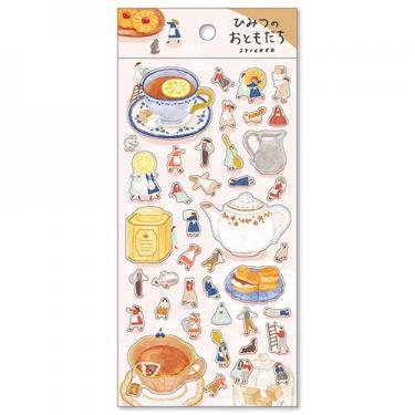 ひみつのおともだちステッカー ティータイ