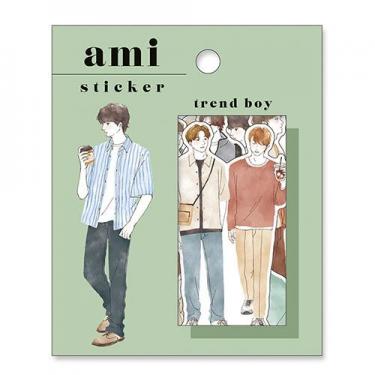 アミ ステッカー トレンドボーイ