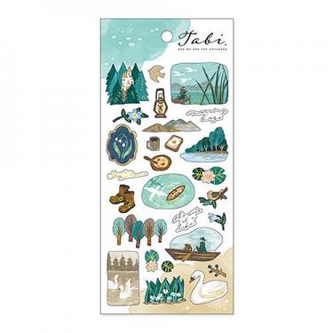 タビステッカー 湖の国