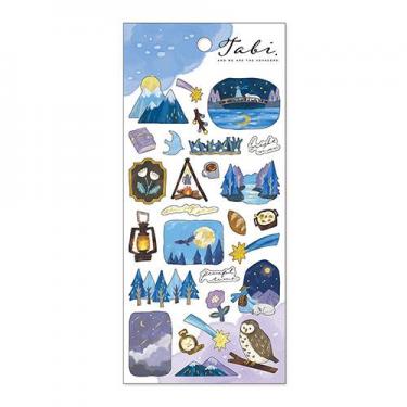 タビステッカー 夜の国