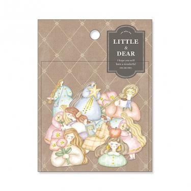 リトルアンドディアステッカー ガール