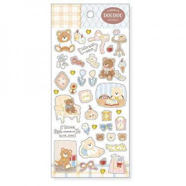 ドゥドゥステッカー クマ