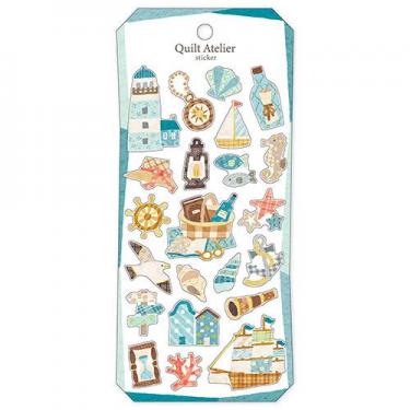 キルトアトリエステッカー 港がある街