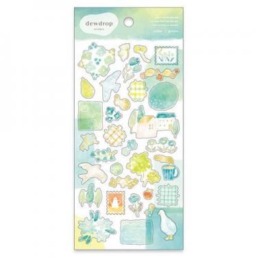 デュードロップステッカー グリーン