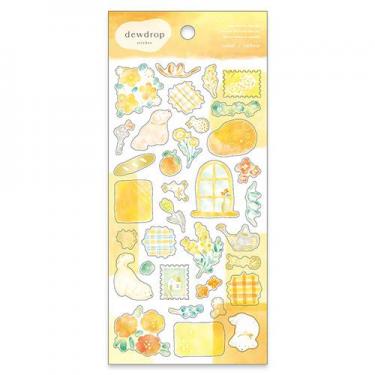 デュードロップステッカー イエロー