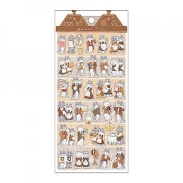 ビーズキーホルダー スフレちゃん mikko illustrations