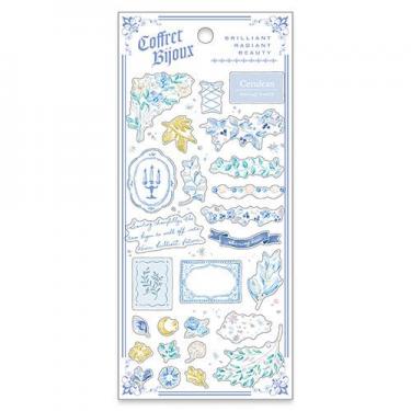 コフレビジューステッカー ブルー