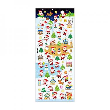 クリスマスシール プチプチ サンタ村