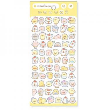 ムードアイコンステッカー ひよこ