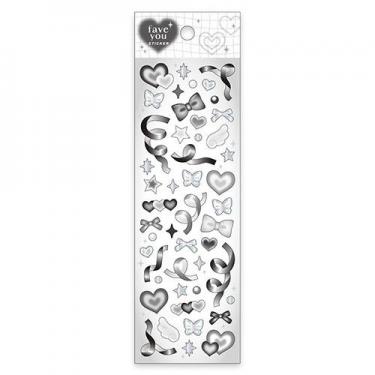 フェイブユーステッカー ブラック