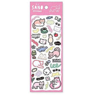 ステッカー サーノ ネコ