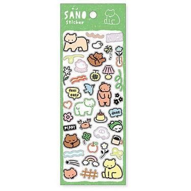 ステッカー サーノ クマ