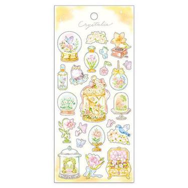 ステッカー クリスタリア フラワー